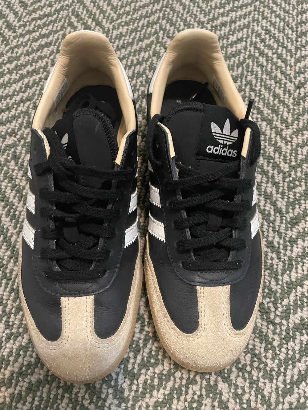 Adidas Samba St Black & Tan